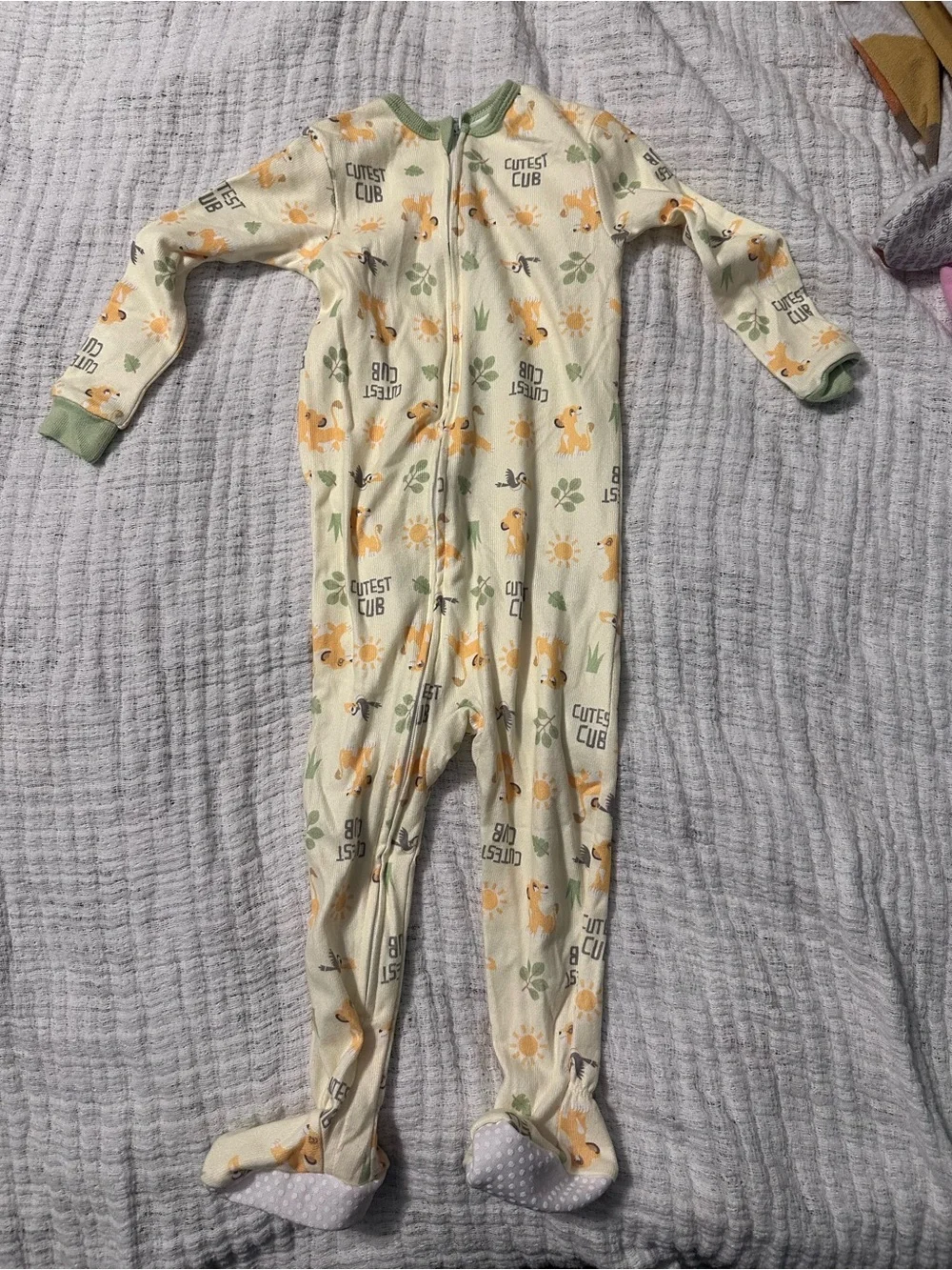 18 Month Footed Pajama Bundle of 6 - Colorful Disney and Carters!